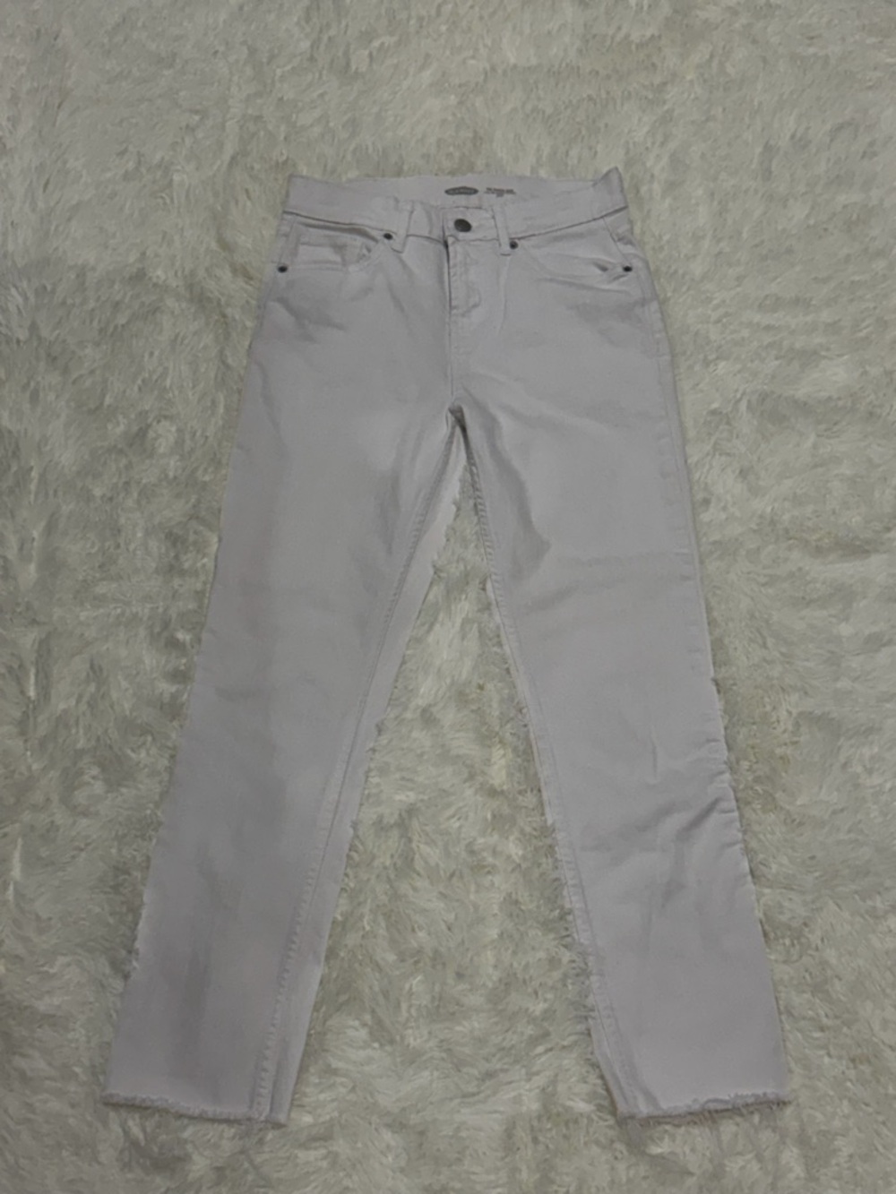 ☀️ Old Navy, The Power Jean - white, size 4